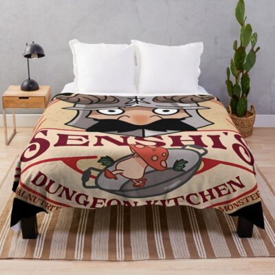 New Design Delicious In Dungeon Senshis Kitchen Throw Blanket