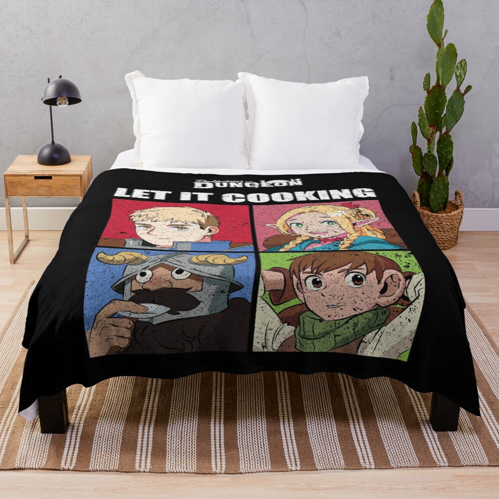 Best Selling Delicious In Dungeon Unique Throw Blanket