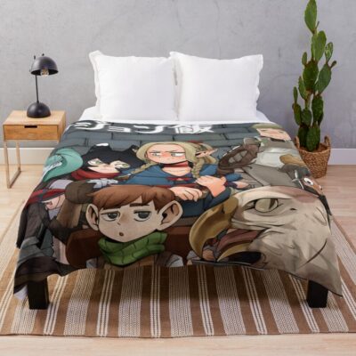 Hot Delicious In Dungeon Wonderfull Throw Blanket