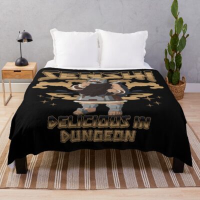 Hot Item Senshi Delicious In Dungeon Throw Blanket