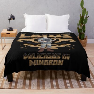 New Collection Laios Delicious In Dungeon Throw Blanket