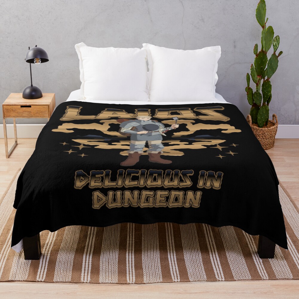 New Collection Laios Delicious In Dungeon Throw Blanket