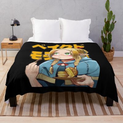 New Collection Delicious In Dungeon Marcille Throw Blanket