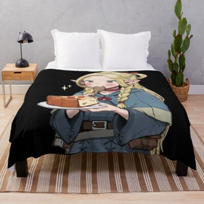 Marcille Donato Delicious In Dungeon Throw Blanket