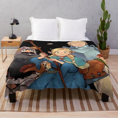 Delicious In Dungeon All In One Throw Blanket