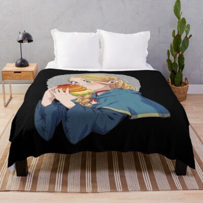 New Collection Dungeon Meshi Marcille Throw Blanket
