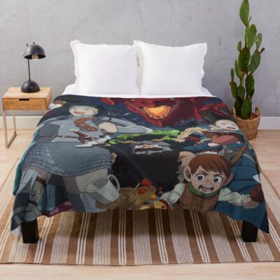 Delicious In Dungeon Meshi Classic Throw Blanket