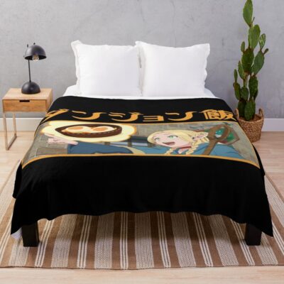 Marcille Delicious In Dungeon Throw Blanket