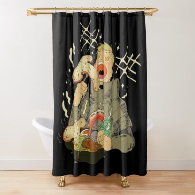 Laios Touden Delicious In Dungeon Shower Curtain