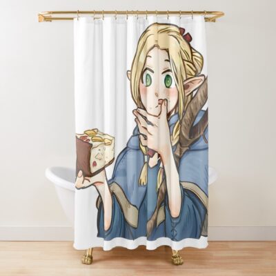 Marcille Donato Dungeon Food Shower Curtain