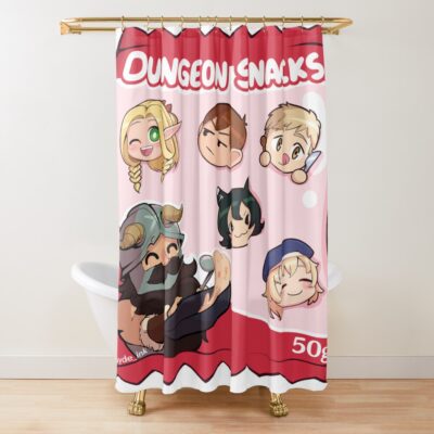 Hot Design Delicious In Dungeon Colorfull Shower Curtain
