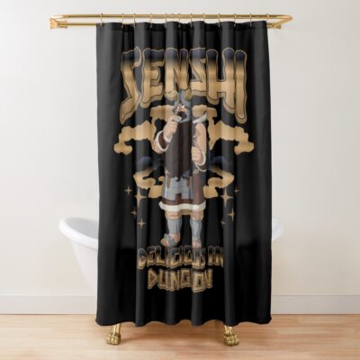 Hot Item Senshi Delicious In Dungeon Shower Curtain