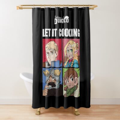 Best Selling Delicious In Dungeon Unique Shower Curtain