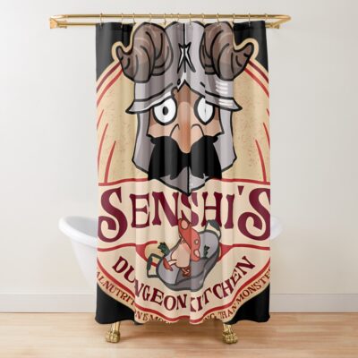 New Design Delicious In Dungeon Senshis Kitchen Shower Curtain