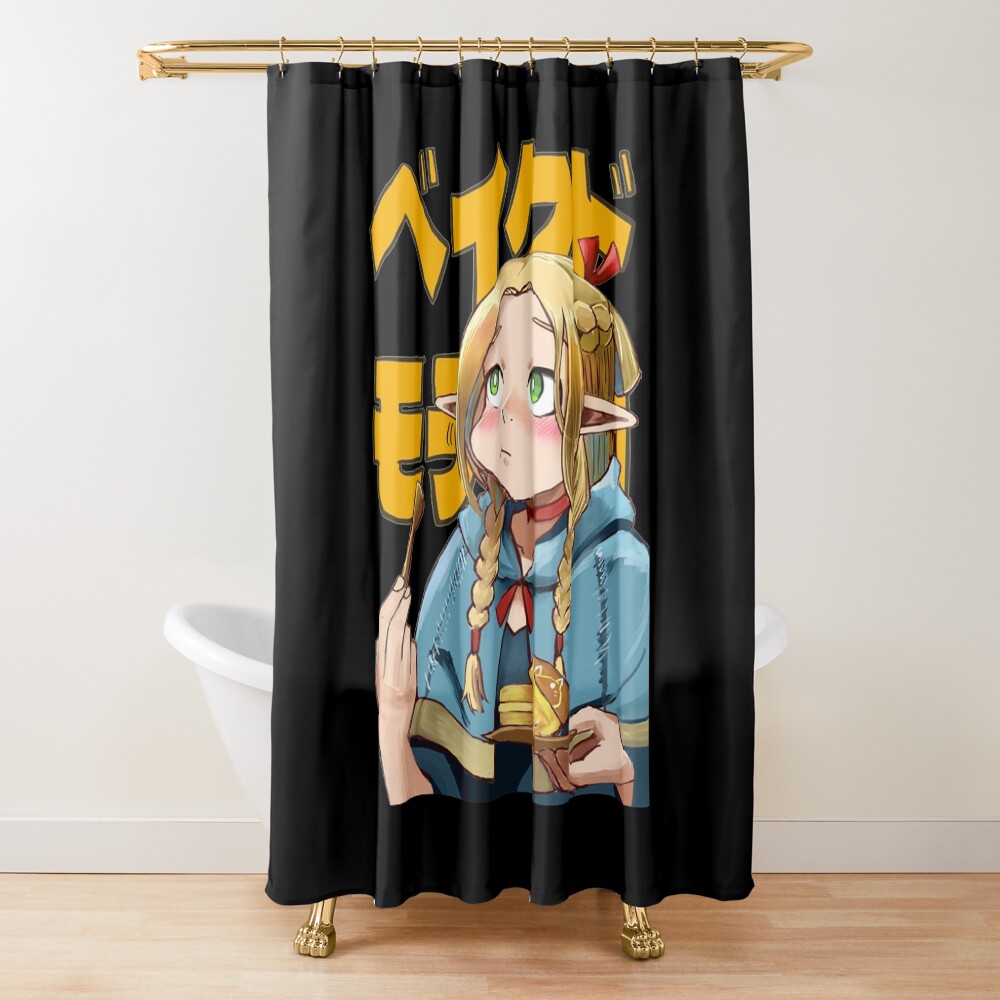 New Collection Delicious In Dungeon Marcille Shower Curtain