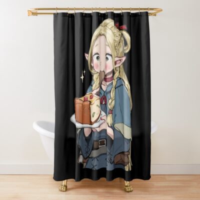 Marcille Donato Delicious In Dungeon Shower Curtain