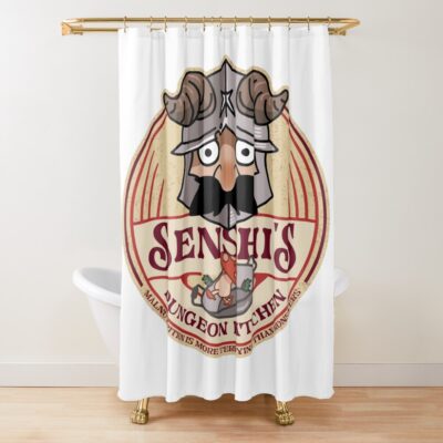 Delicious In Dungeon Senshi Kitchen Shower Curtain