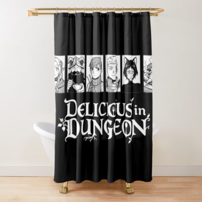 Delicious Foods Are Made In Dungeon Shower Curtain