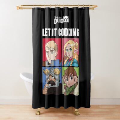 Delicious In Dungeon Laios It Cooking Shower Curtain