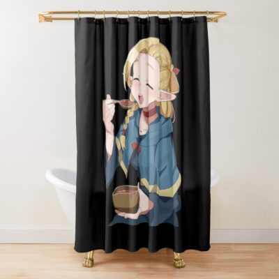 Dungeon Meshi Marcille Donato Shower Curtain