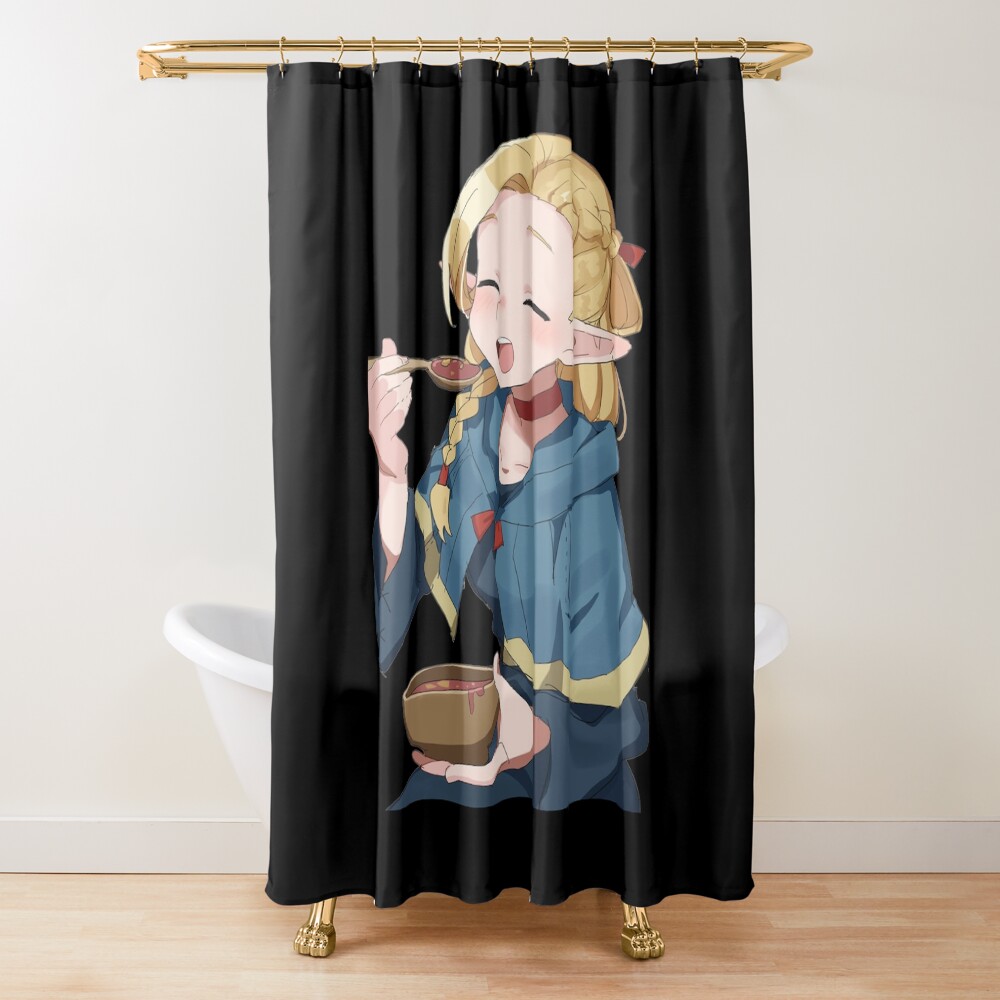 Dungeon Meshi Marcille Donato Shower Curtain