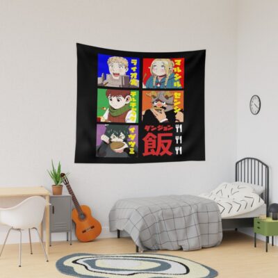 Delicious In Dungeon Laios Party Feast Tapestry