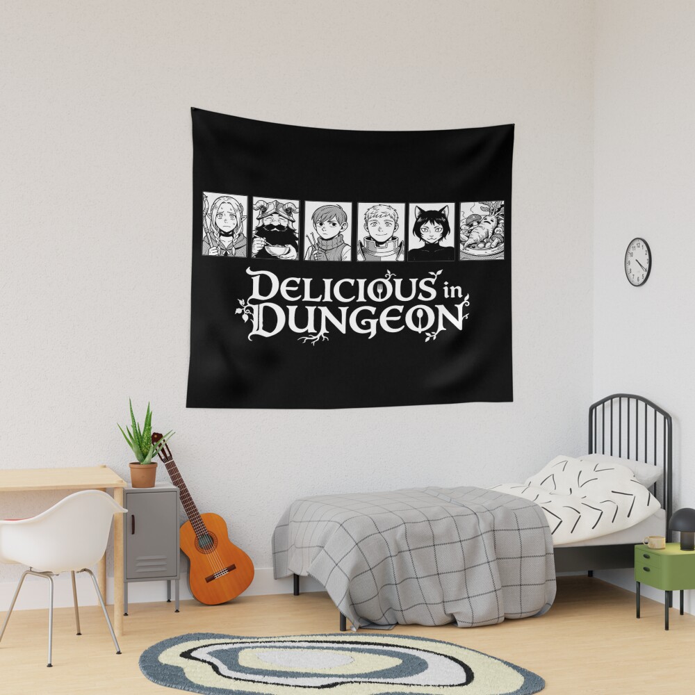 Delicious Foods Are Made In Dungeon Tapestry