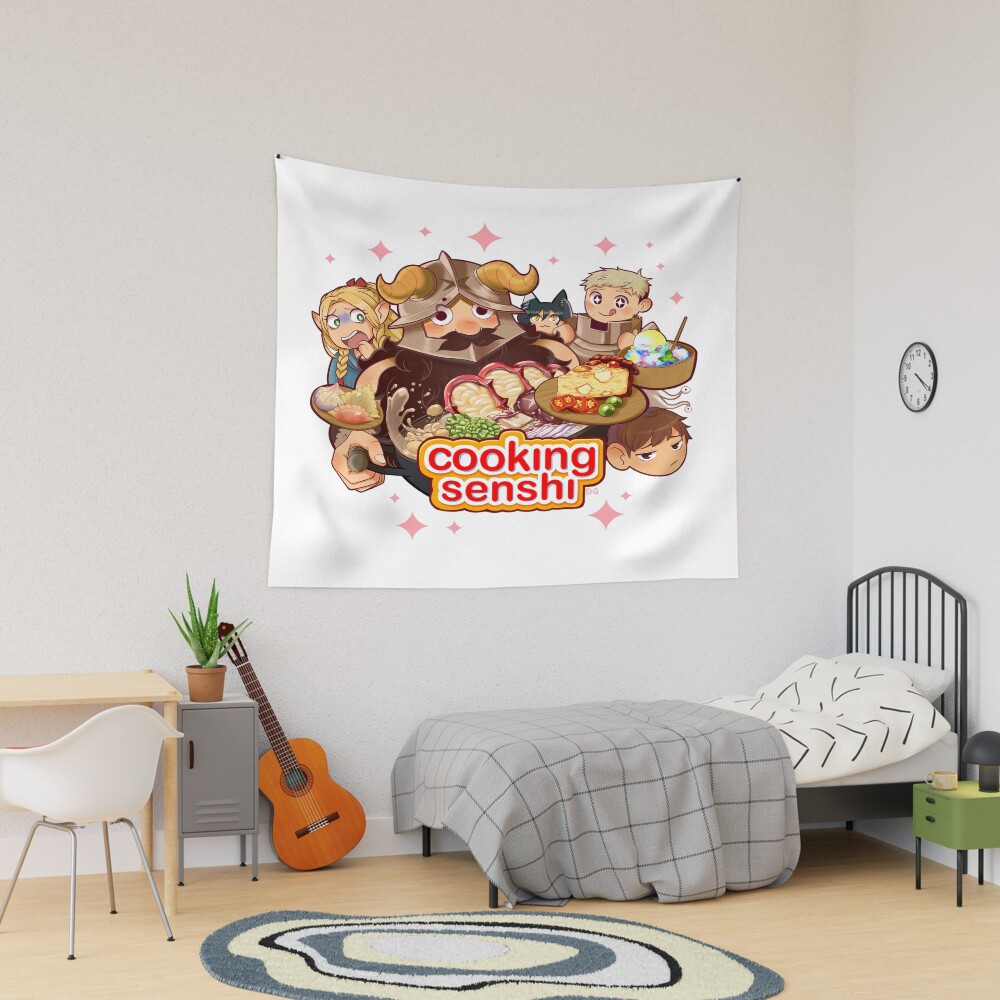Delicious In Dungeon Cooking Senshi Tapestry