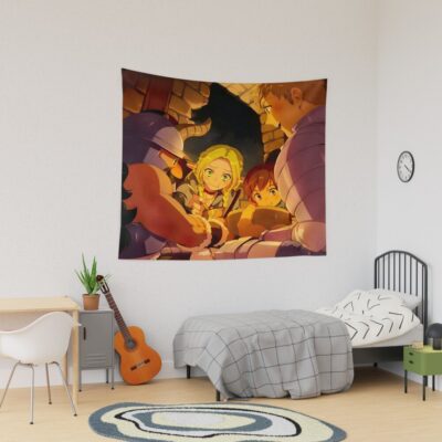 Hot Anime Delicious In Dungeon In A Cave Tapestry