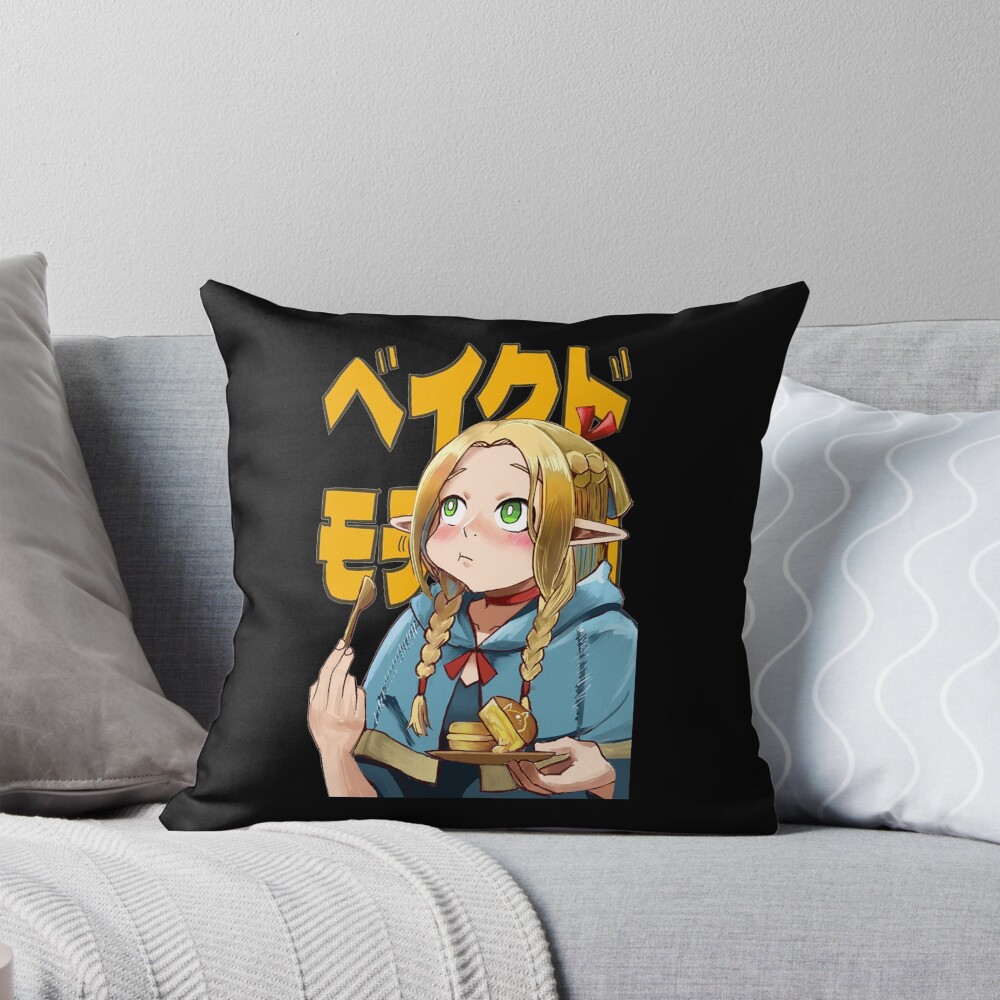 New Collection Delicious In Dungeon Marcille Throw Pillow