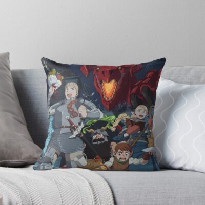Delicious In Dungeon Meshi Classic Throw Pillow