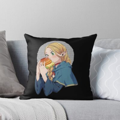 New Collection Dungeon Meshi Marcille Throw Pillow