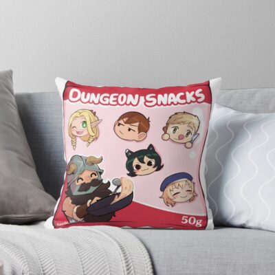 Hot Design Delicious In Dungeon Colorfull Throw Pillow