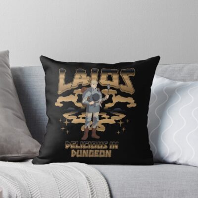 New Collection Laios Delicious In Dungeon Throw Pillow