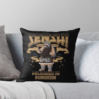 Hot Item Senshi Delicious In Dungeon Throw Pillow