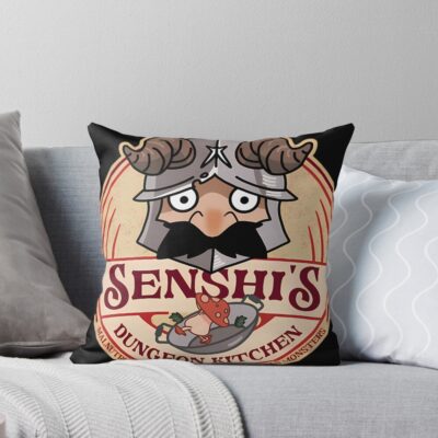 New Design Delicious In Dungeon Senshis Kitchen Throw Pillow